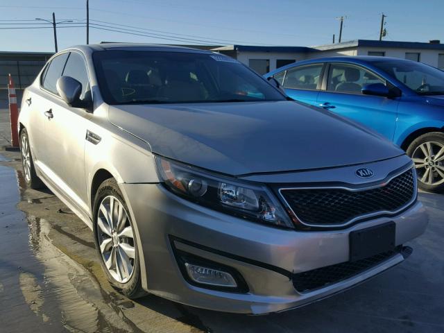 5XXGN4A76EG338074 - 2014 KIA OPTIMA EX SILVER photo 1