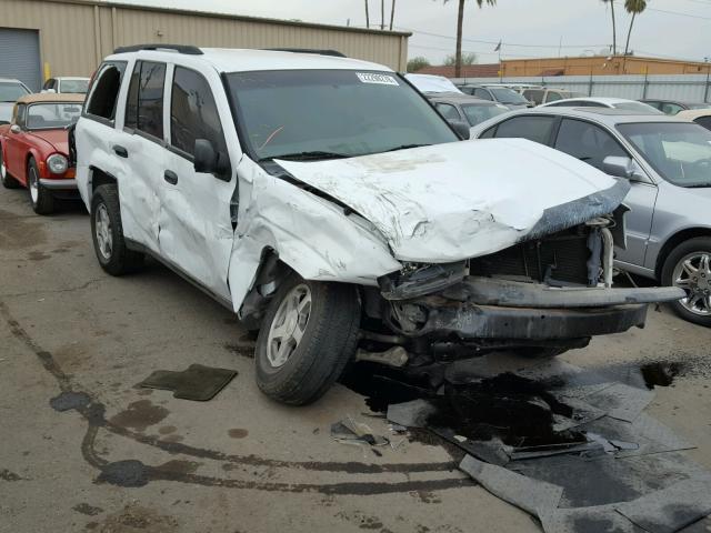 1GNDS13S842378406 - 2004 CHEVROLET TRAILBLAZE WHITE photo 1