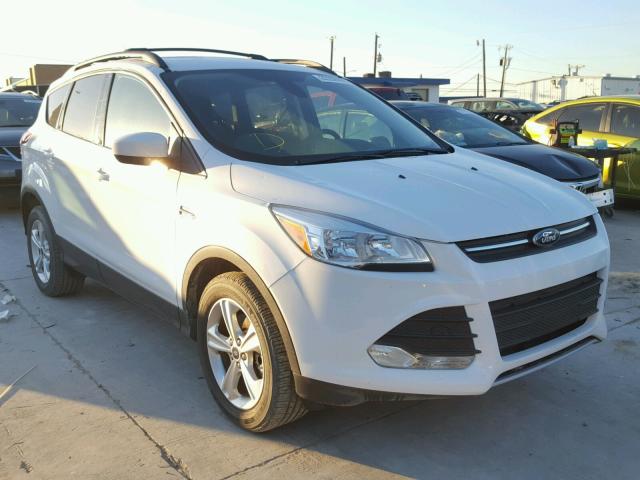 1FMCU9GX3EUC61529 - 2014 FORD ESCAPE SE WHITE photo 1