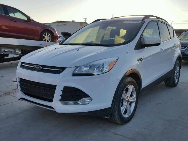 1FMCU9GX3EUC61529 - 2014 FORD ESCAPE SE WHITE photo 2