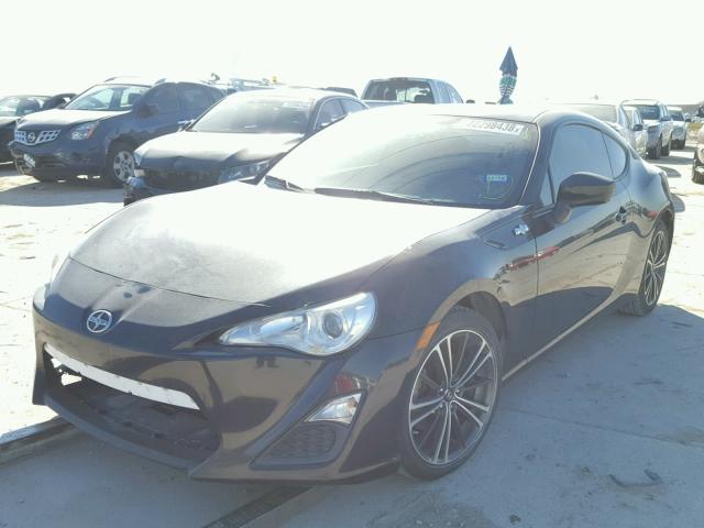 JF1ZNAA13D2714646 - 2013 TOYOTA SCION FR-S BLACK photo 2