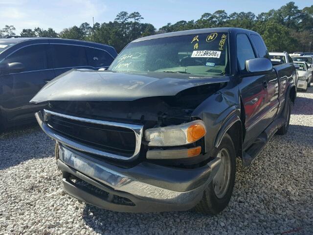 2GTEC19T9Y1138698 - 2000 GMC NEW SIERRA GRAY photo 2