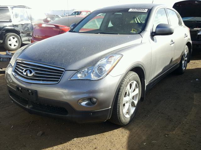 JN1AJ0HRXAM752189 - 2010 INFINITI EX35 BASE SILVER photo 2