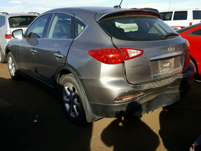 JN1AJ0HRXAM752189 - 2010 INFINITI EX35 BASE SILVER photo 3