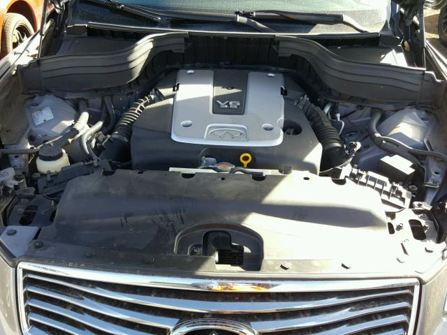 JN1AJ0HRXAM752189 - 2010 INFINITI EX35 BASE SILVER photo 7