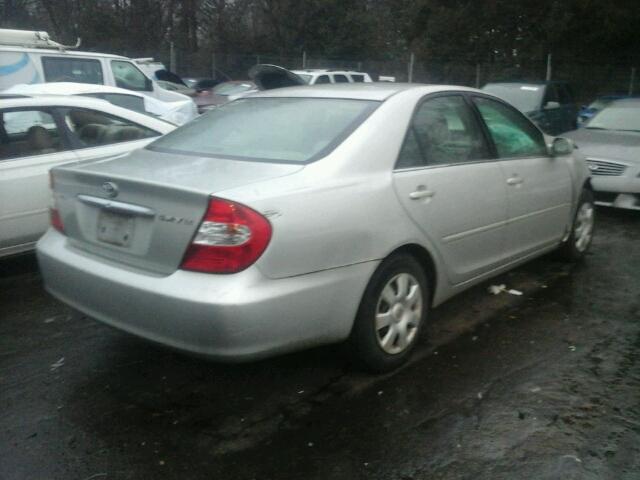 4T1BE32K73U145443 - 2003 TOYOTA CAMRY LE GRAY photo 4