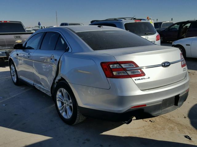 1FAHP2E86DG174764 - 2013 FORD TAURUS SEL SILVER photo 3