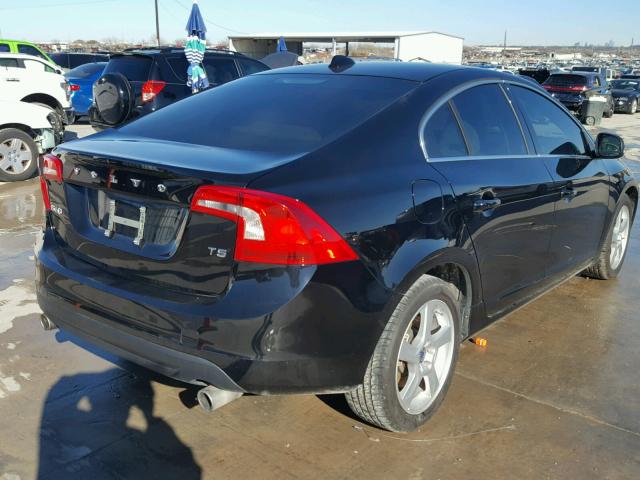 YV1612FS0D2208234 - 2013 VOLVO S60 T5 BLACK photo 4