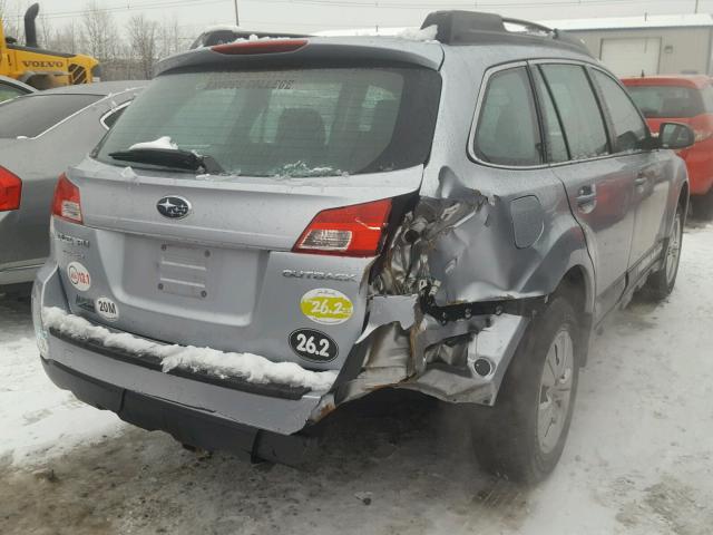 4S4BRCAC0C3272510 - 2012 SUBARU OUTBACK 2. SILVER photo 4