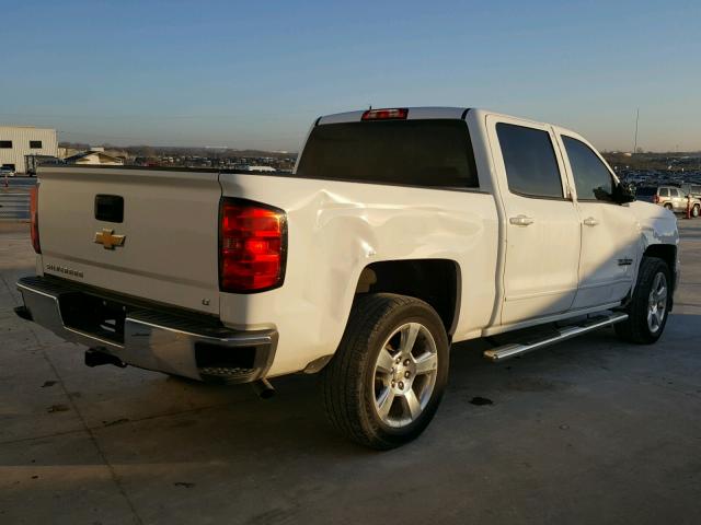 3GCPCREH3FG247297 - 2015 CHEVROLET SILVERADO WHITE photo 4