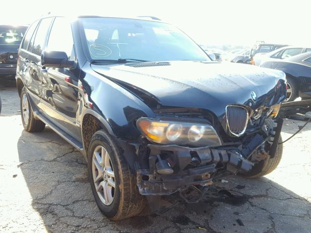 5UXFA13584LU32875 - 2004 BMW X5 3.0I BLACK photo 1