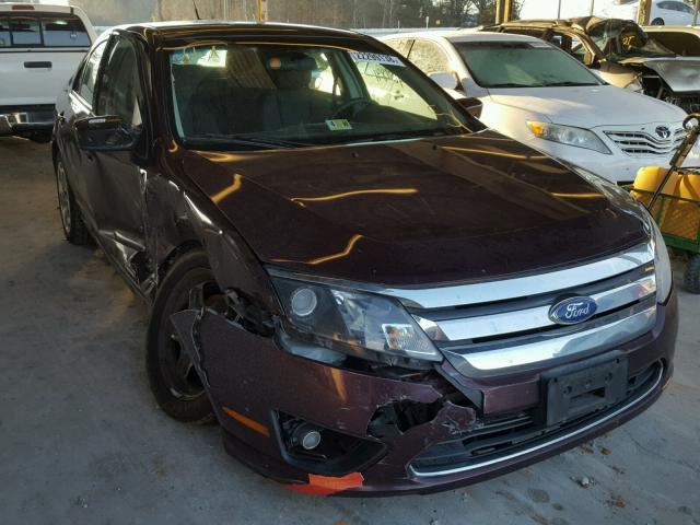 3FAHP0HA9BR280988 - 2011 FORD FUSION SE MAROON photo 1