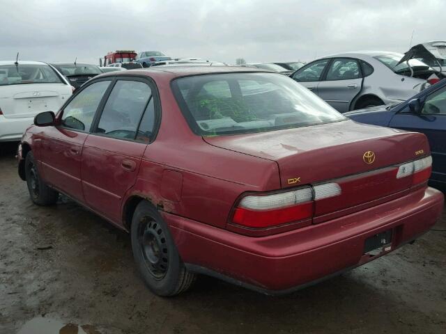 1NXBB02E0TZ360275 - 1996 TOYOTA COROLLA DX RED photo 3