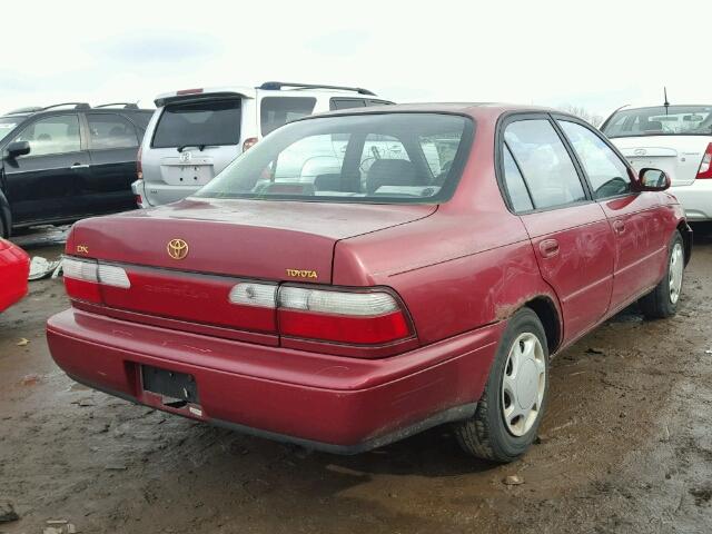 1NXBB02E0TZ360275 - 1996 TOYOTA COROLLA DX RED photo 4