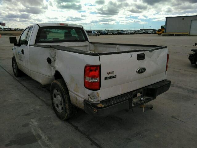 1FTRF12238KD16938 - 2008 FORD F150 WHITE photo 3