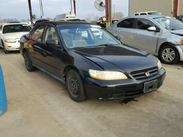 3HGCG66572G706283 - 2002 HONDA ACCORD LX BLACK photo 1