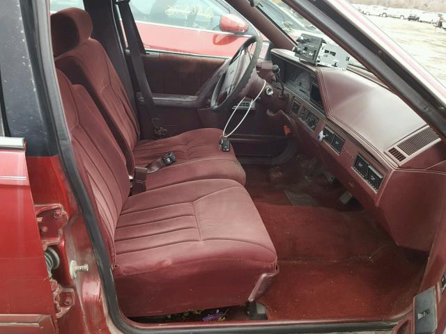 1G3AJ55M4T6382092 - 1996 OLDSMOBILE CIERA SL BURGUNDY photo 5