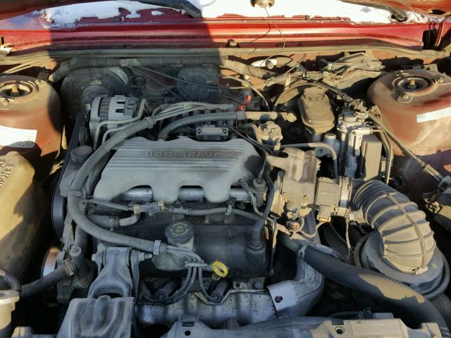 1G3AJ55M4T6382092 - 1996 OLDSMOBILE CIERA SL BURGUNDY photo 7