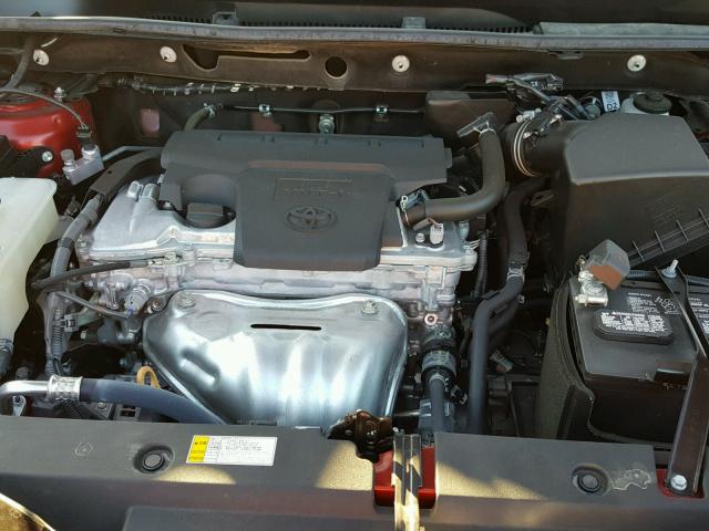 2T3NFREV6HW333064 - 2017 TOYOTA RAV4 SE RED photo 7