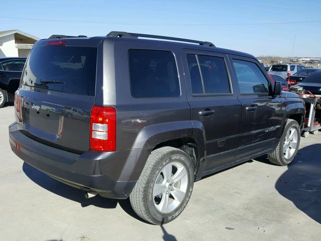 1C4NJPBB5GD589690 - 2016 JEEP PATRIOT SP GRAY photo 4