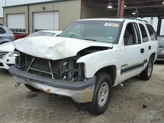 1GNEC13T7YJ153707 - 2000 CHEVROLET TAHOE C150 WHITE photo 2