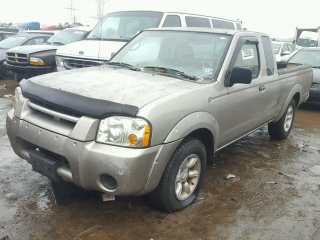 1N6DD26T23C420085 - 2003 NISSAN FRONTIER K SILVER photo 2