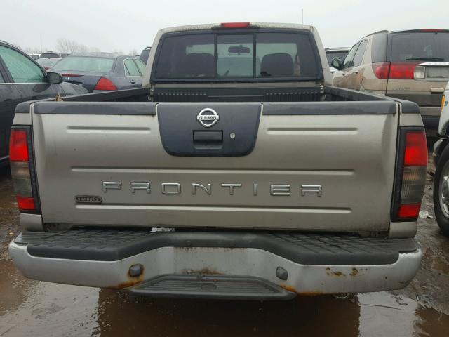 1N6DD26T23C420085 - 2003 NISSAN FRONTIER K SILVER photo 9