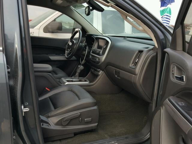 1GCGSBE38F1119277 - 2015 CHEVROLET COLORADO L GRAY photo 5