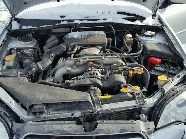 4S3BL616377211782 - 2007 SUBARU LEGACY 2.5 SILVER photo 7