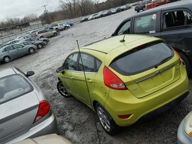 3FADP4FJ2BM134146 - 2011 FORD FIESTA SES GREEN photo 3