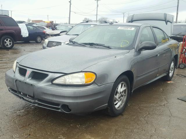 1G2NG52E64M528118 - 2004 PONTIAC GRAND AM S GRAY photo 2