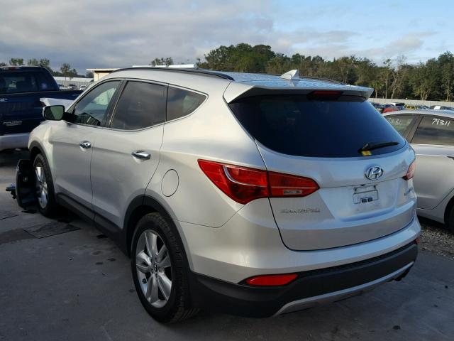 5XYZU3LA6DG094306 - 2013 HYUNDAI SANTA FE S SILVER photo 3