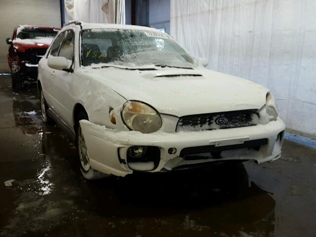 JF1GG29612G816793 - 2002 SUBARU IMPREZA WR WHITE photo 9