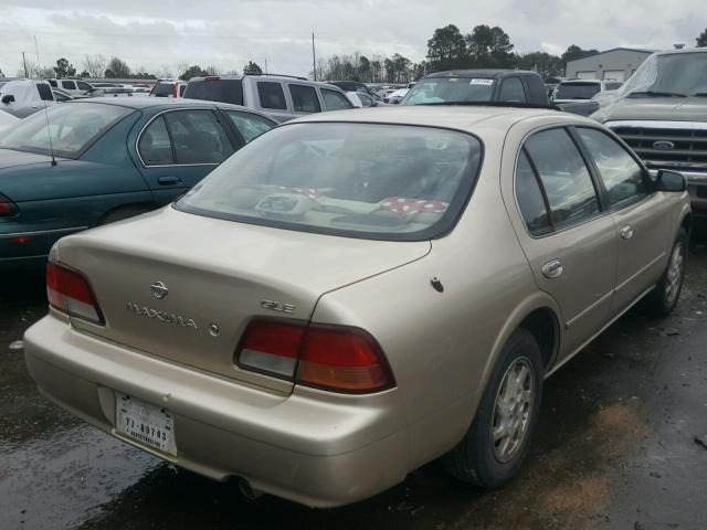 JN1CA21D7VT836534 - 1997 NISSAN MAXIMA GLE GOLD photo 4