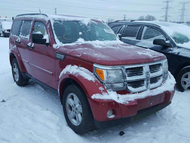 1D8GU58K57W722790 - 2007 DODGE NITRO SLT RED photo 1