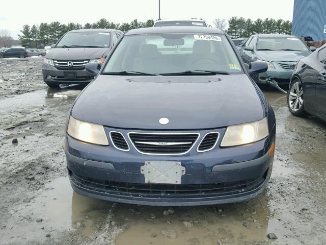 YS3FB49S751032390 - 2005 SAAB 9-3 LINEAR BLUE photo 9