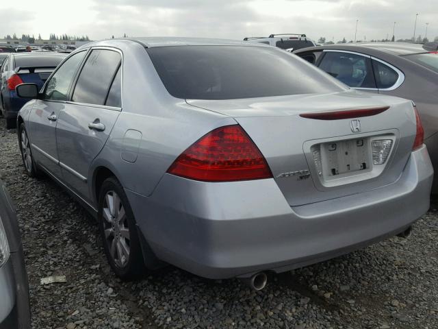 1HGCM66487A060094 - 2007 HONDA ACCORD SE SILVER photo 3