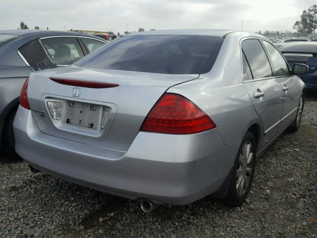 1HGCM66487A060094 - 2007 HONDA ACCORD SE SILVER photo 4