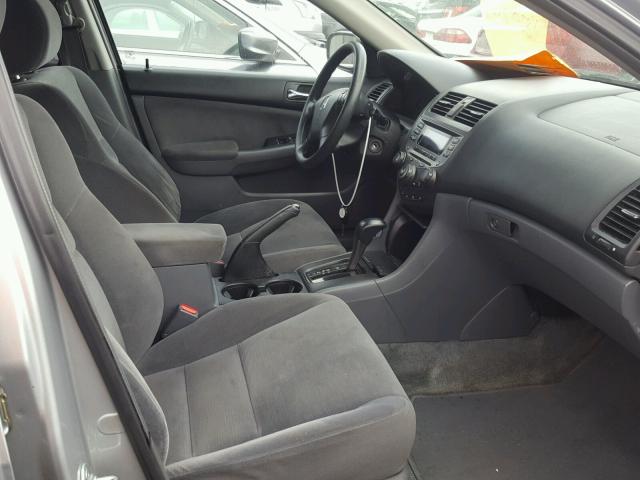 1HGCM66487A060094 - 2007 HONDA ACCORD SE SILVER photo 5