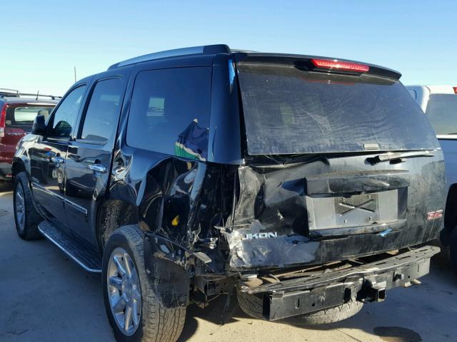 1GKS1EEF1BR397348 - 2011 GMC YUKON DENA BLACK photo 3