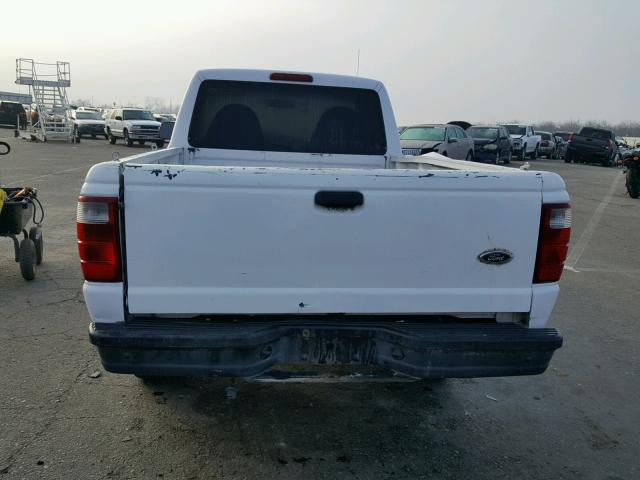 1FTYR10U22PA33173 - 2002 FORD RANGER WHITE photo 6