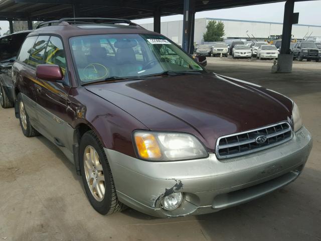 4S3BH686XY7650728 - 2000 SUBARU LEGACY OUT MAROON photo 1