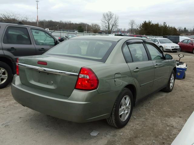 1G1ZT54865F152146 - 2005 CHEVROLET MALIBU LS GREEN photo 4