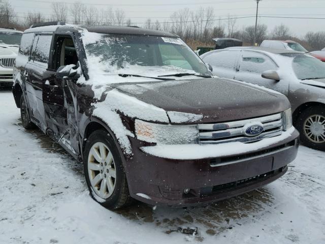 2FMDK51C69BA31598 - 2009 FORD FLEX SE MAROON photo 1