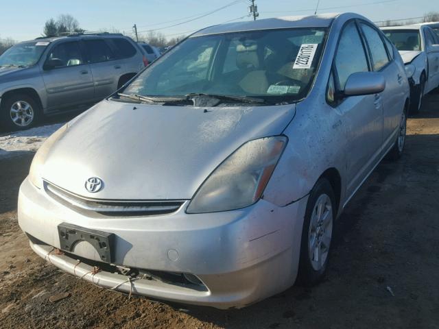 JTDKB22U463158055 - 2006 TOYOTA PRIUS SILVER photo 2