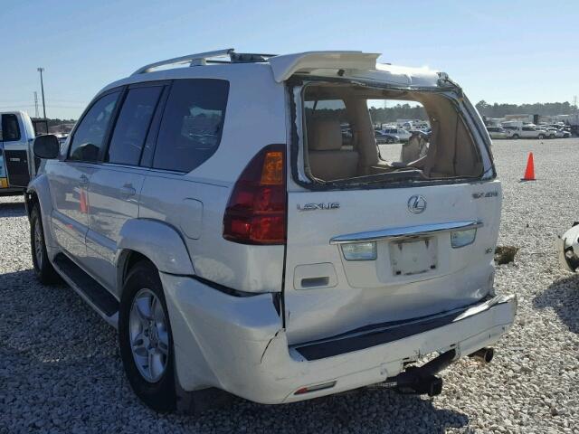 JTJBT20XX70143330 - 2007 LEXUS GX 470 WHITE photo 3