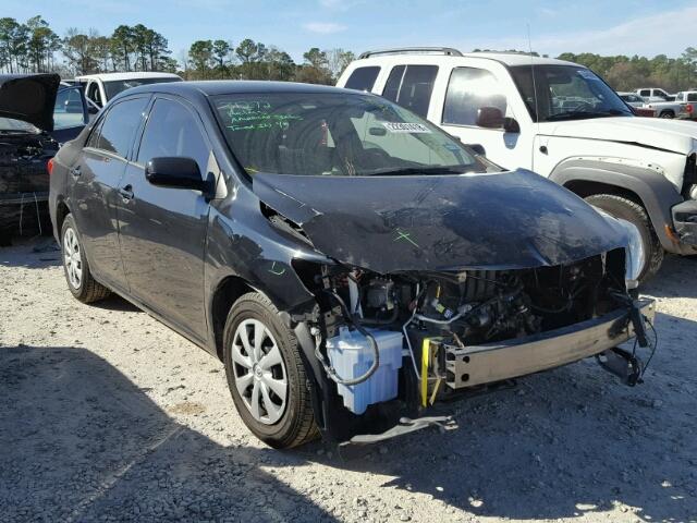 5YFBU4EE8DP156453 - 2013 TOYOTA COROLLA BA BLACK photo 1