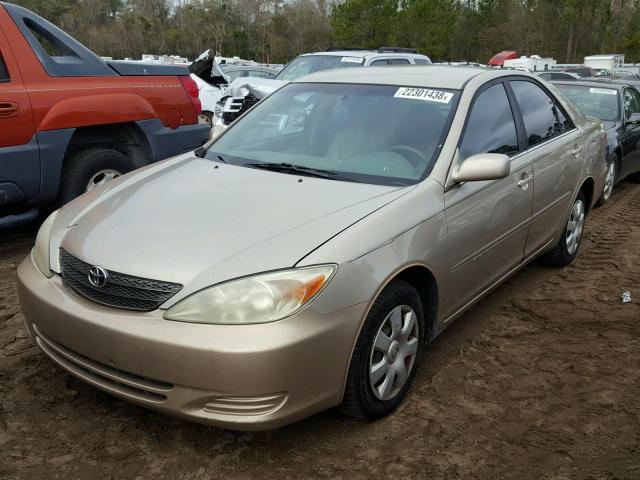 4T1BE32KX3U241910 - 2003 TOYOTA CAMRY LE GOLD photo 2