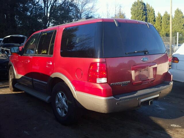 1FMEU17W03LC00787 - 2003 FORD EXPEDITION RED photo 3