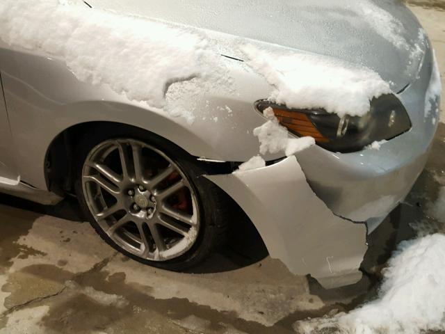 JTKDE167590297236 - 2009 TOYOTA SCION TC 银色 照片 9